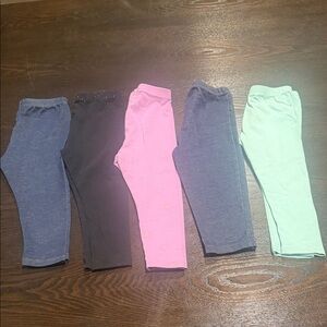 5 Leggings 3 Falls Creek Kids Leggings - Mint. 1 Carter’s. 1 Cat and Jack.